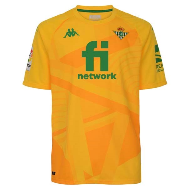 Tailandia Camiseta Real Betis Portero 2021-2022 Amarillo